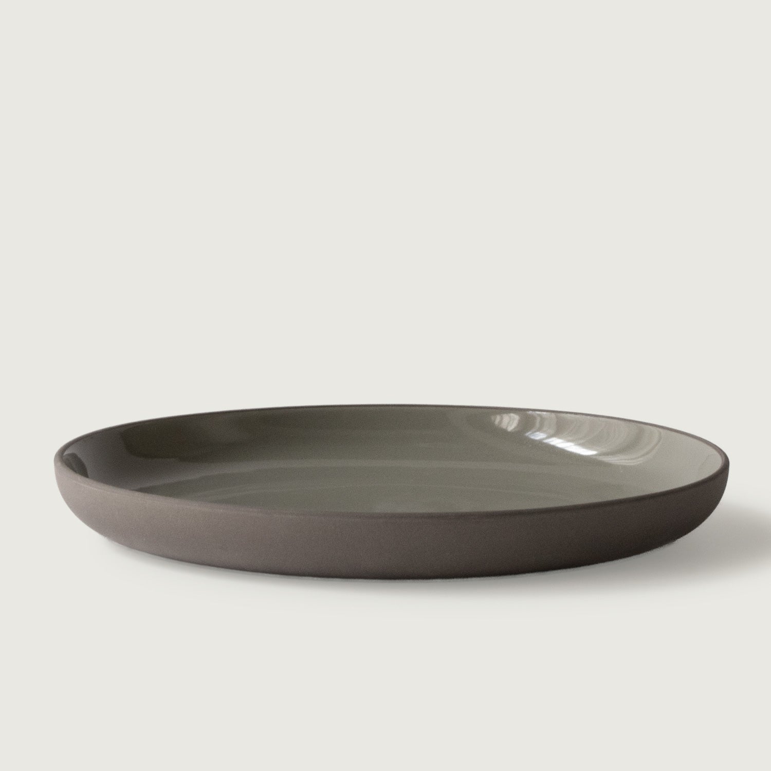 STONEWARE ROUND PLATE