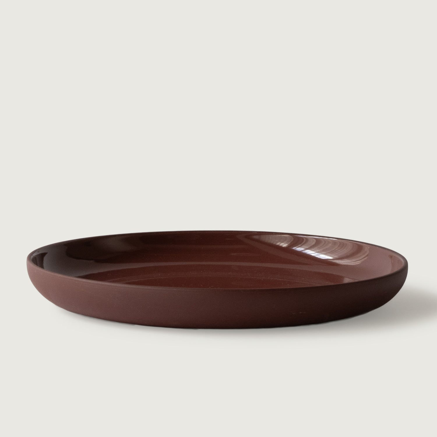 STONEWARE ROUND PLATE