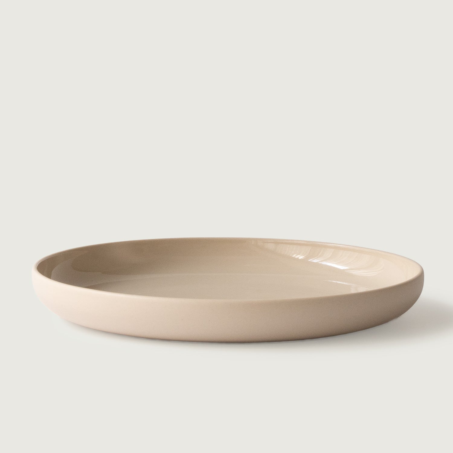 STONEWARE ROUND PLATE