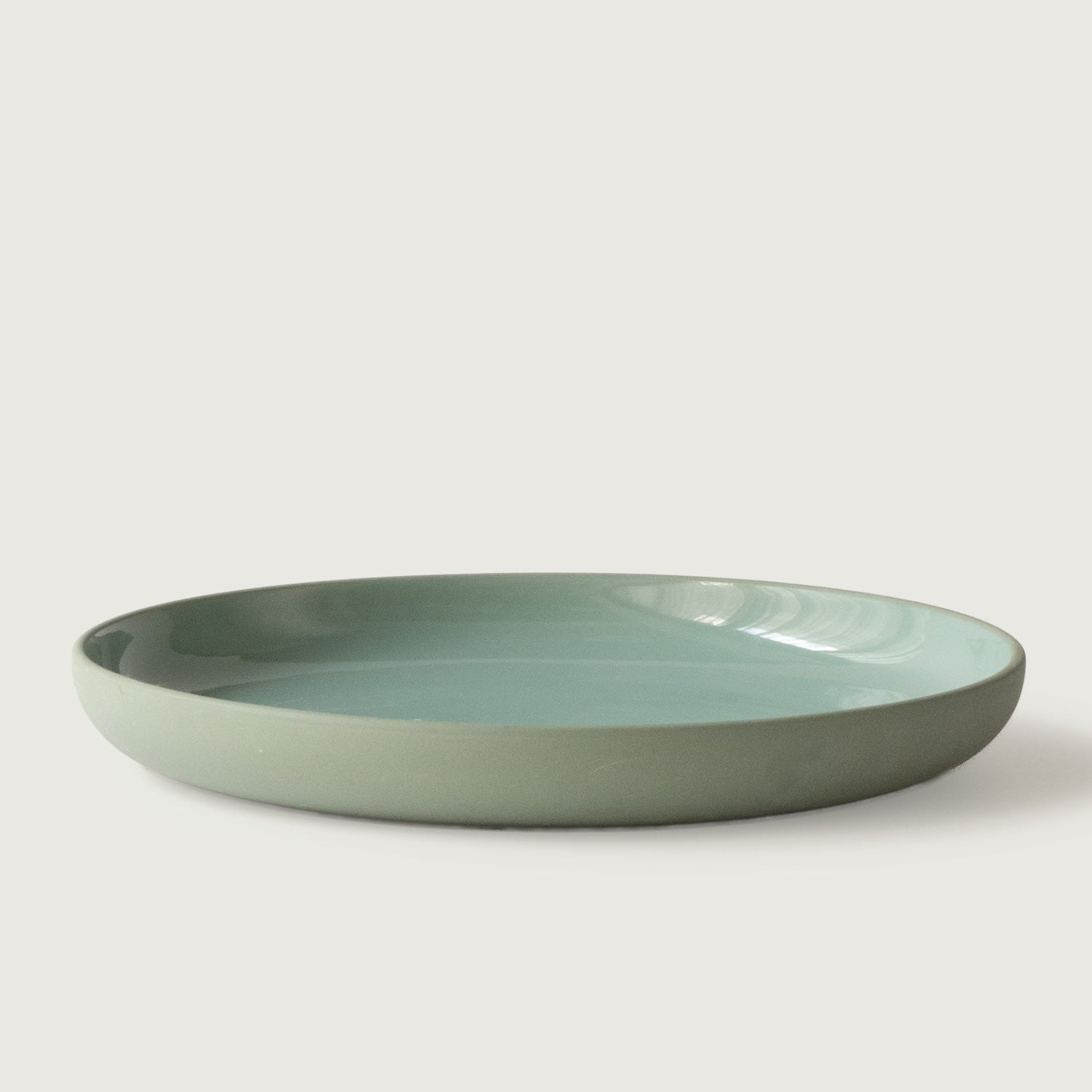 STONEWARE ROUND PLATE