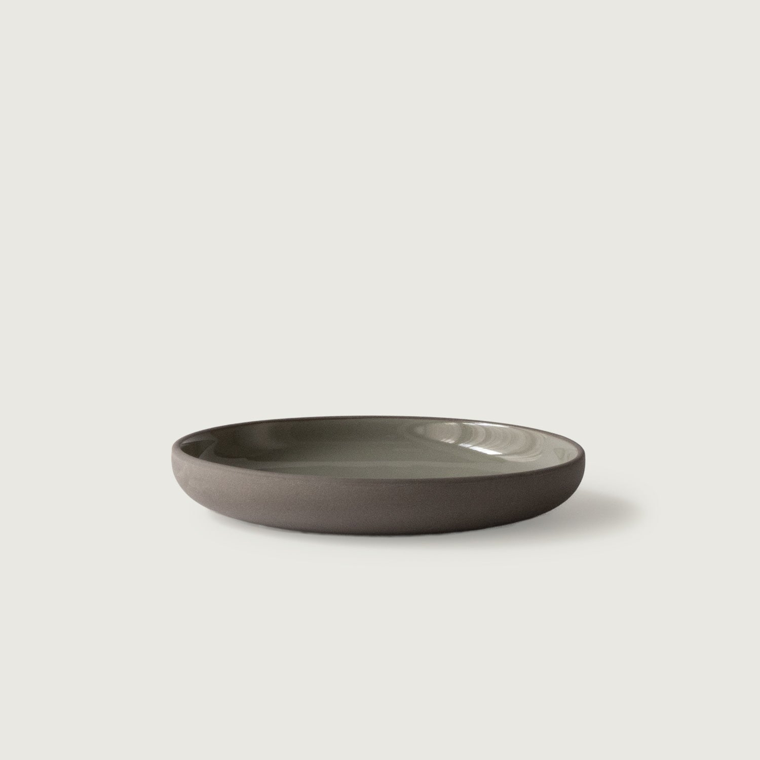 STONEWARE ROUND PLATE
