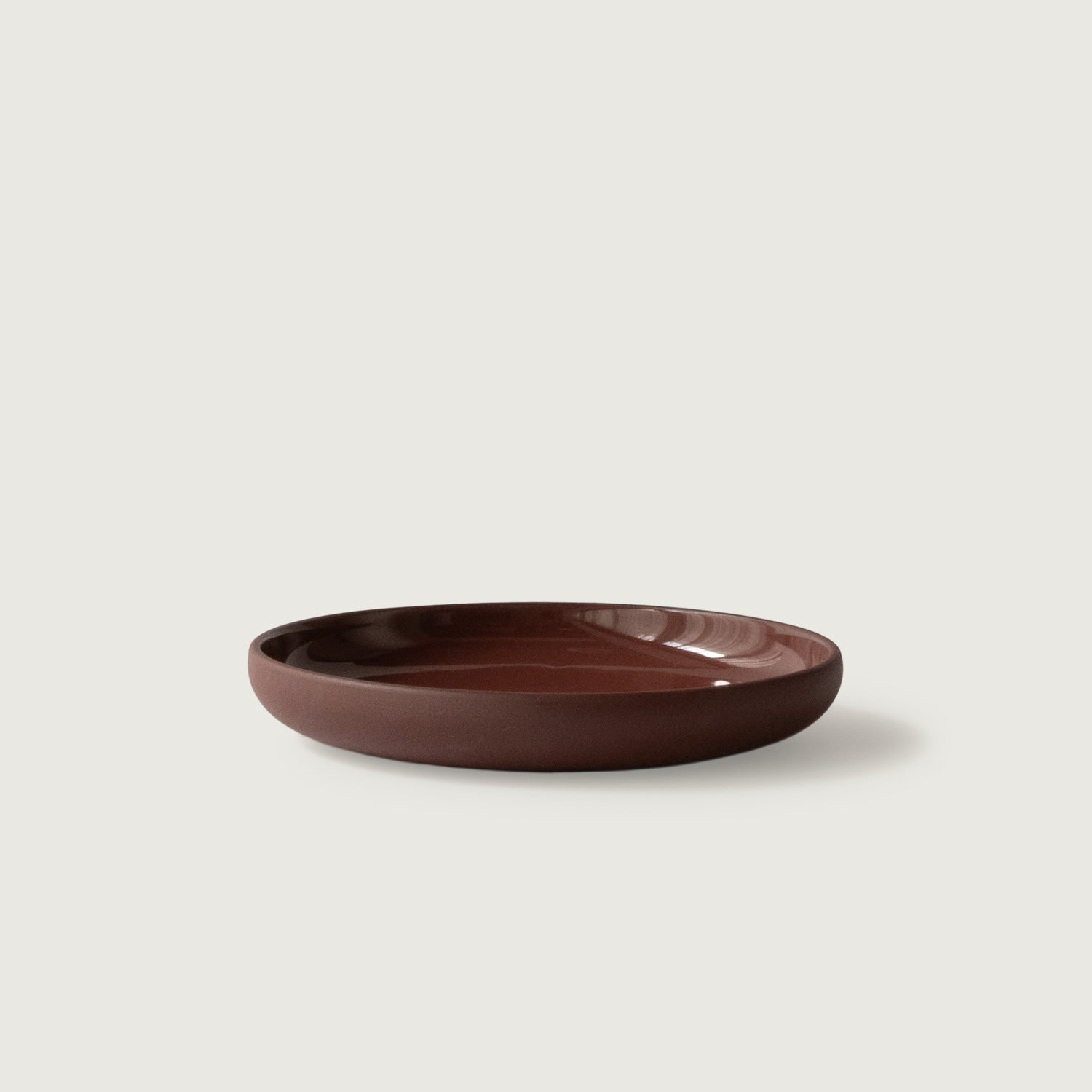 STONEWARE ROUND PLATE