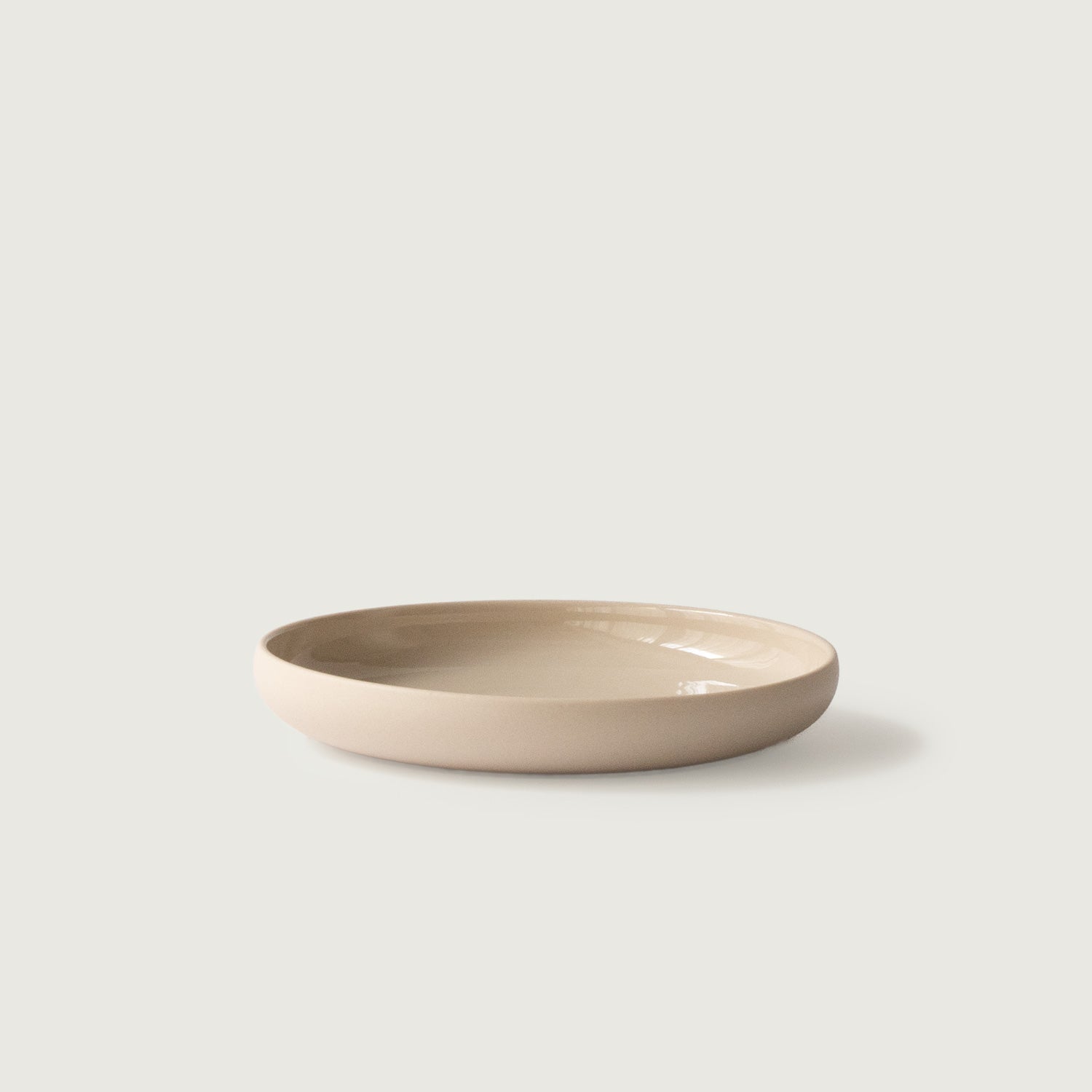 STONEWARE ROUND PLATE
