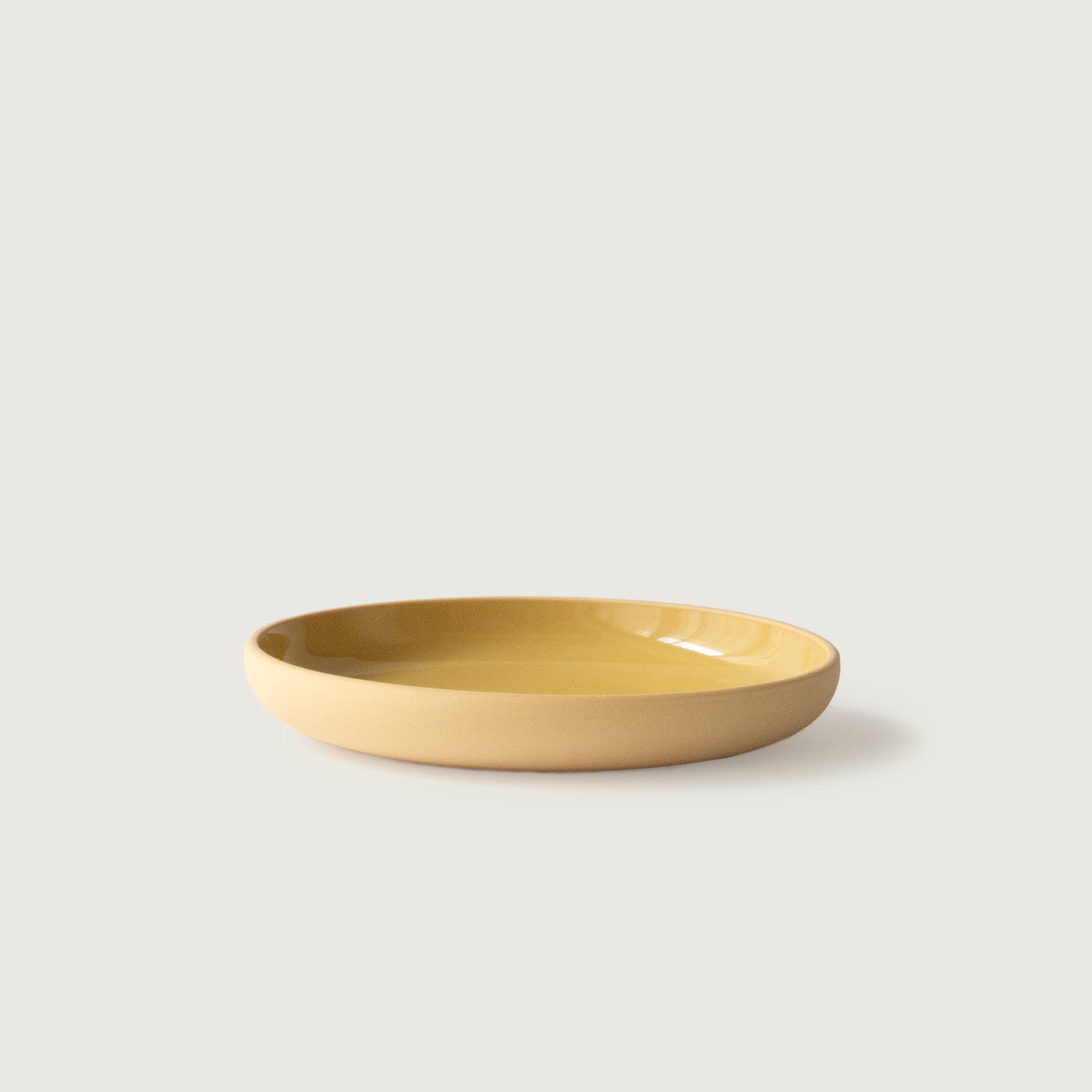 STONEWARE ROUND PLATE