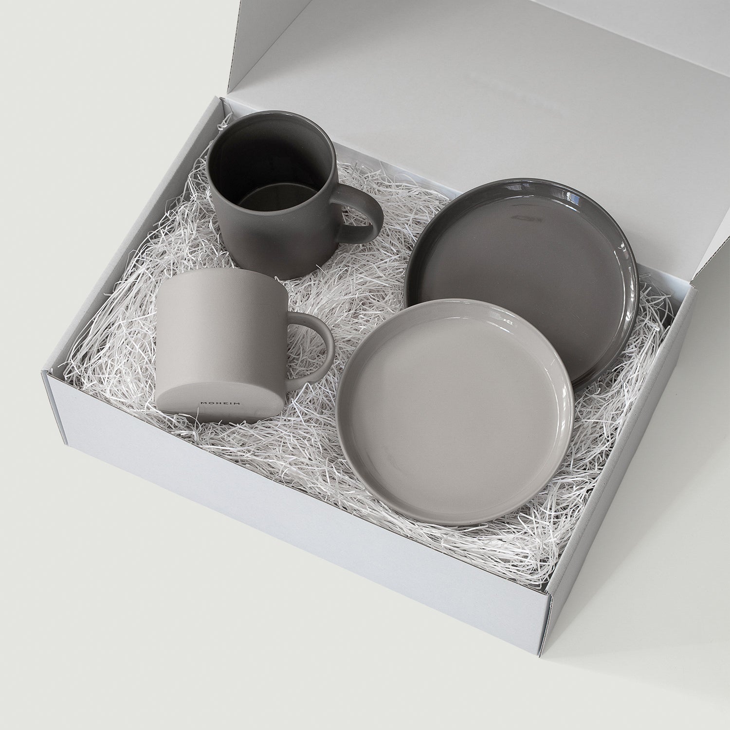 STONEWARE MUG250-PLATE150 セット