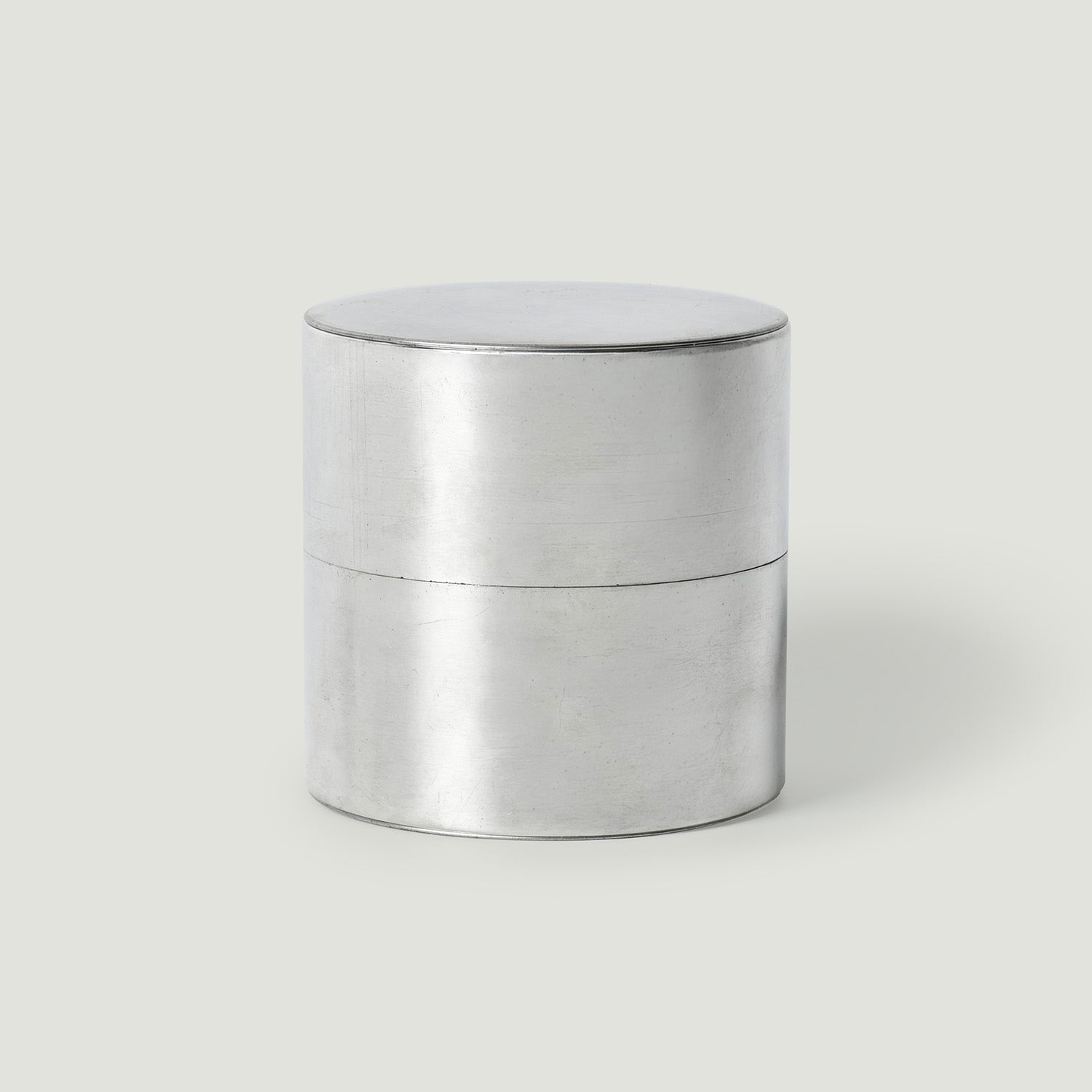 TIN CADDY plain