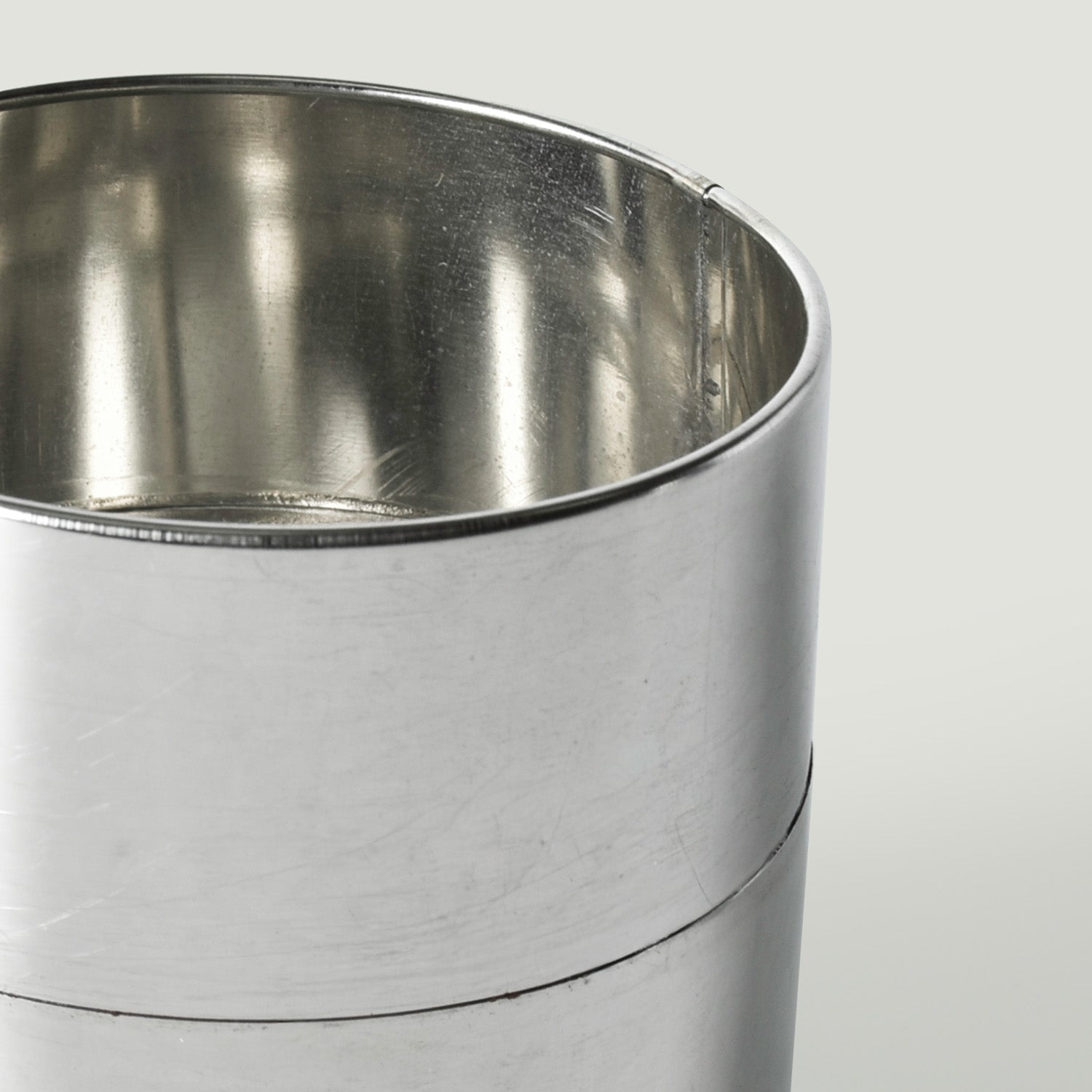 TIN CADDY plain 内部 高い気密性のブリキ缶