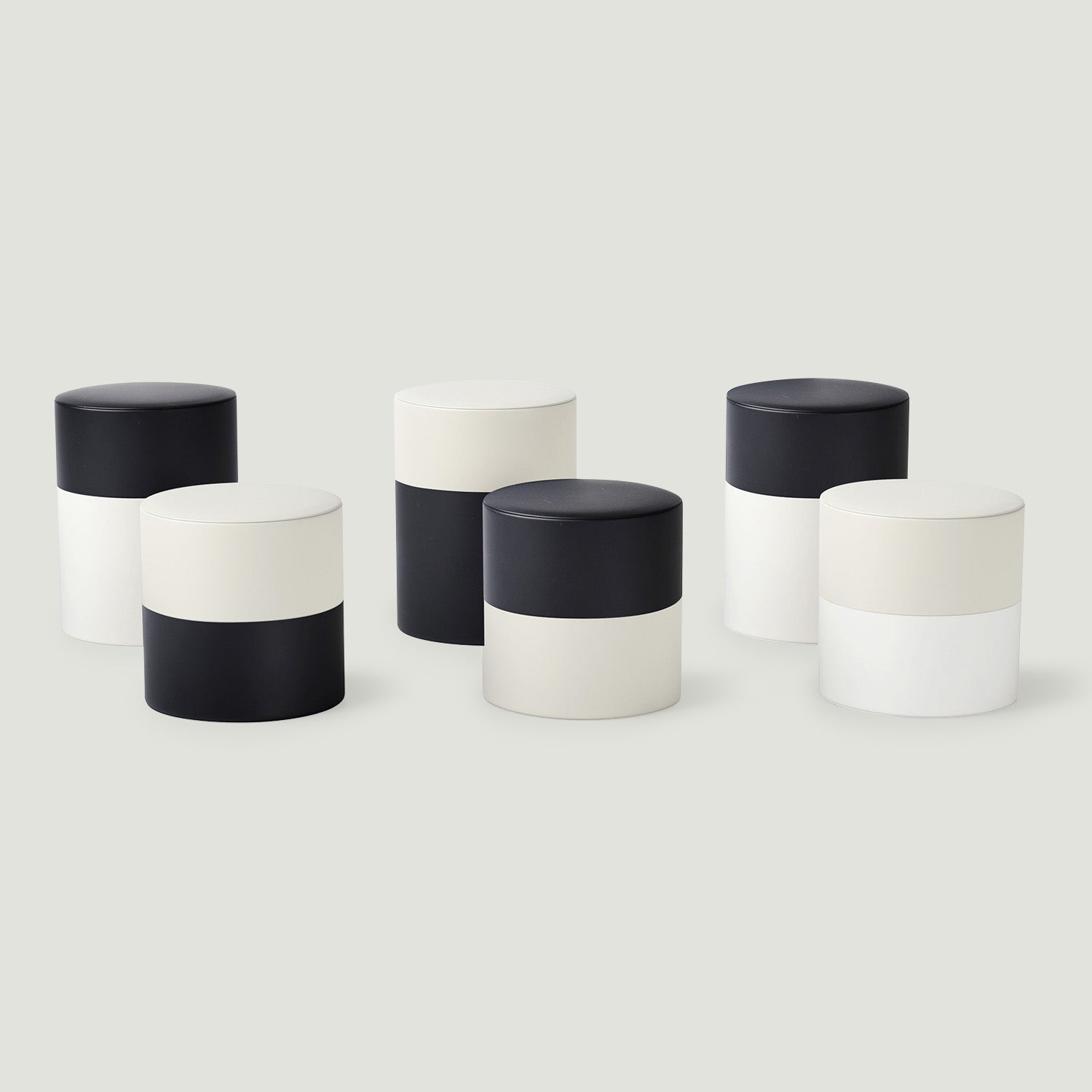 TIN CADDY two-tone 全バリエーション おしゃれなブリキのキャニスター