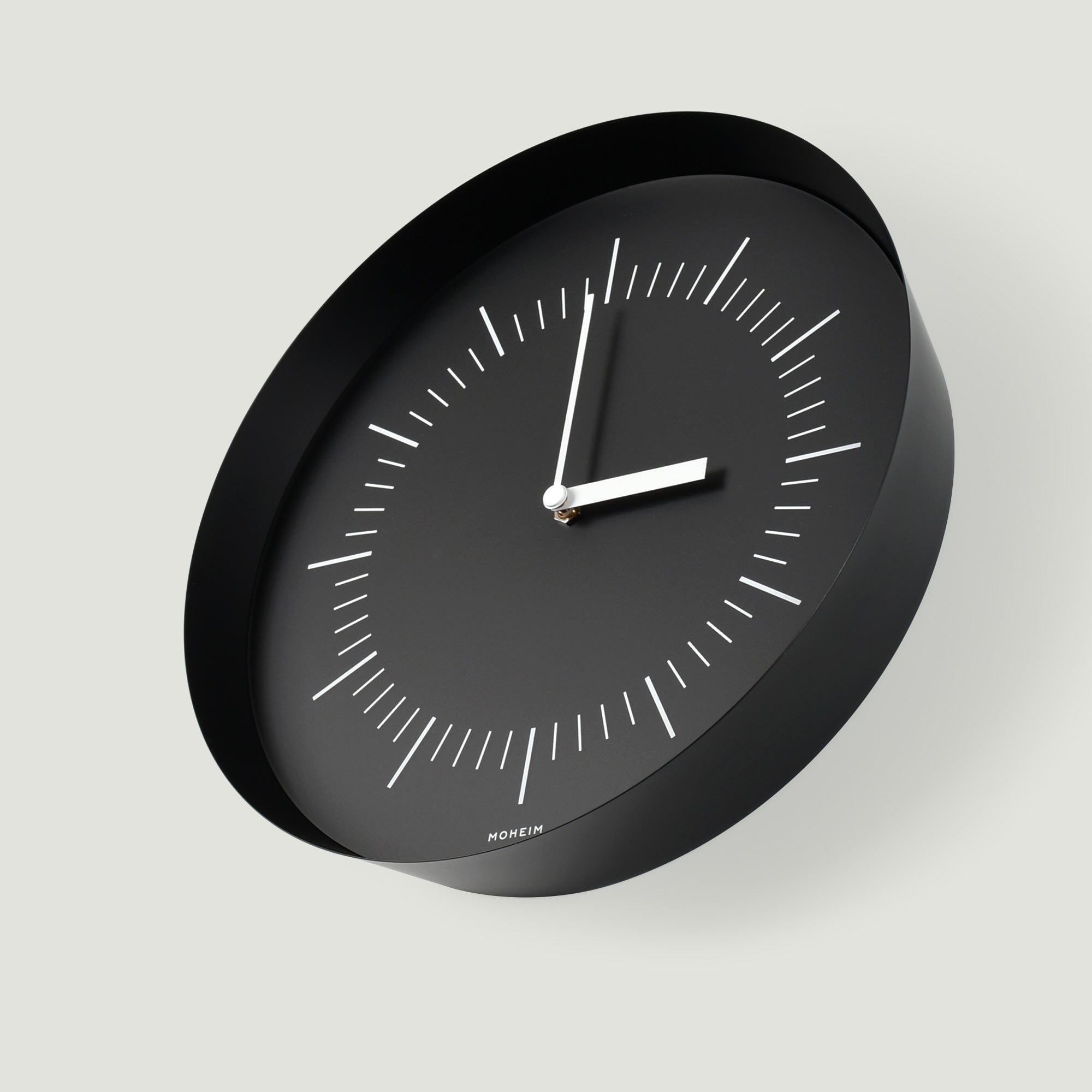 HORN 掛け時計 | シンプルで静かなウォールクロック [MOHEIM]