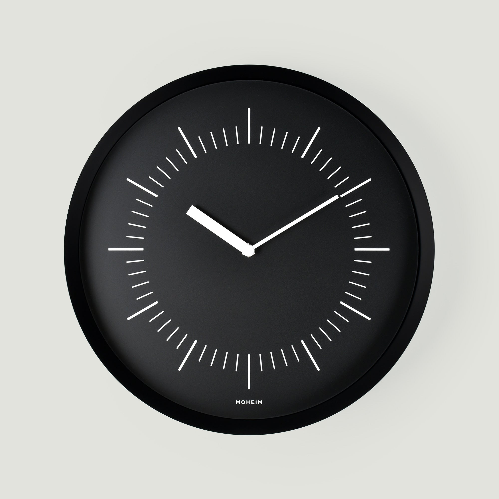 HORN 掛け時計 | シンプルで静かなウォールクロック [MOHEIM]