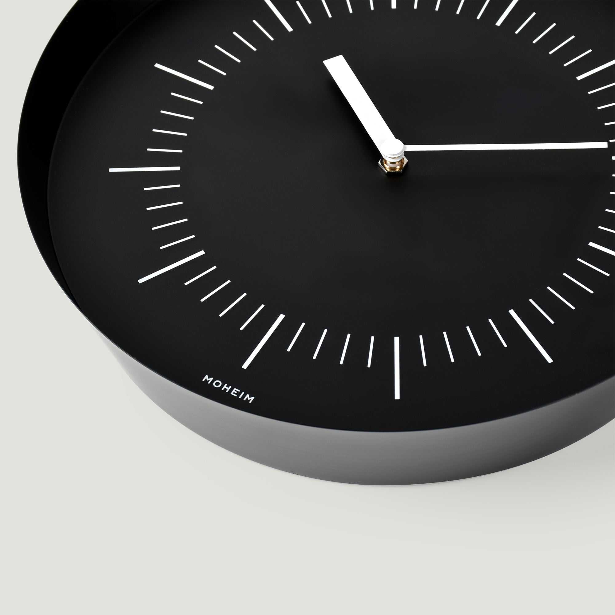 HORN 掛け時計 | シンプルで静かなウォールクロック [MOHEIM]