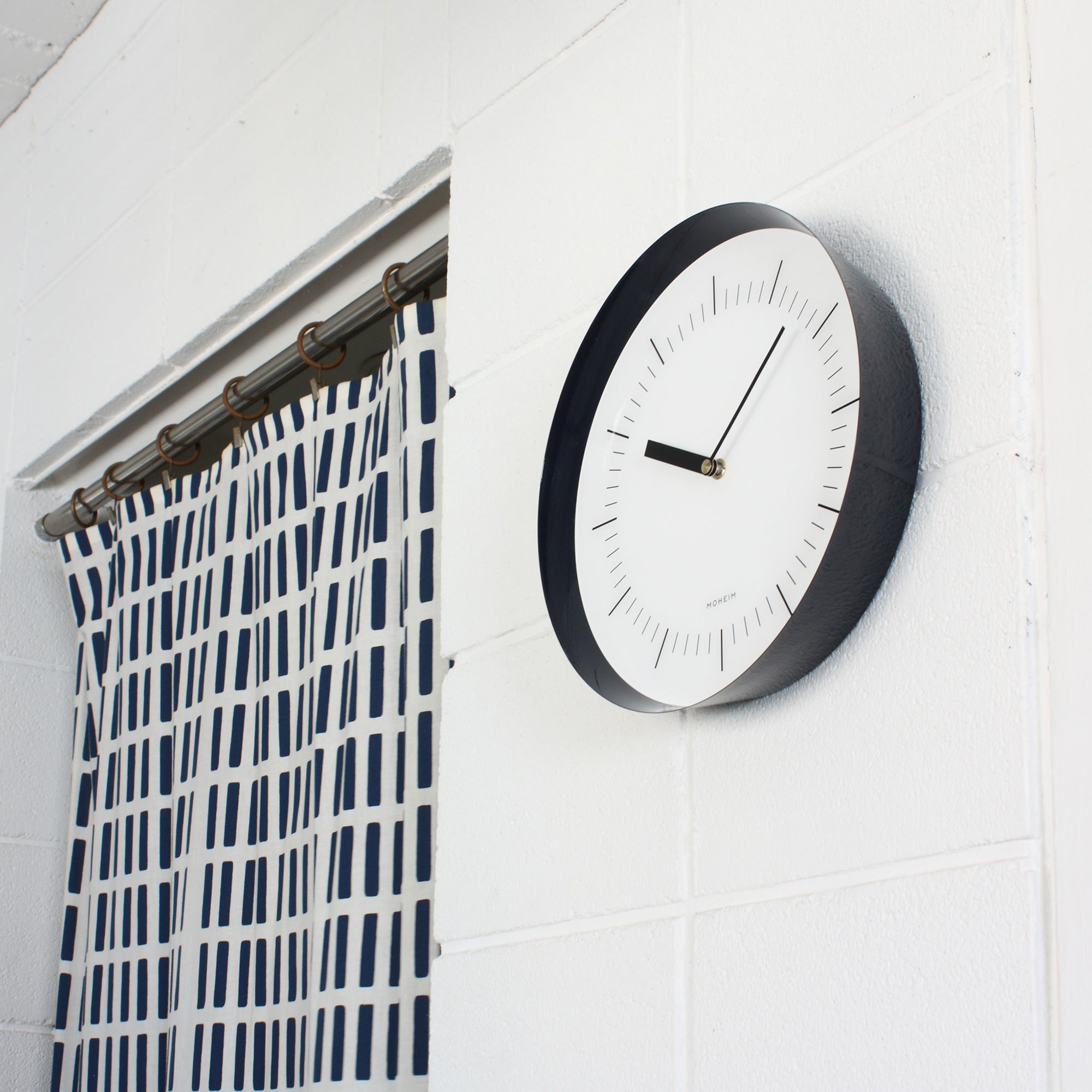 HORN 掛け時計 | シンプルで静かなウォールクロック [MOHEIM]